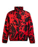 Red and black Strand Red windbreaker, front view