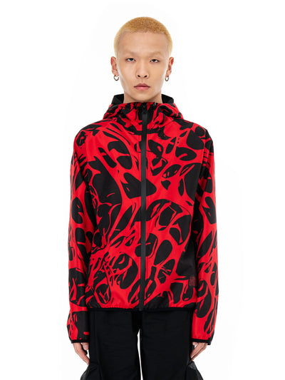 Strand Red Windbreaker | Blowhammer