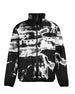 Zwart-witte windbreaker Rift, vooraanzicht
