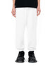 White Concept joggers, worn, front view