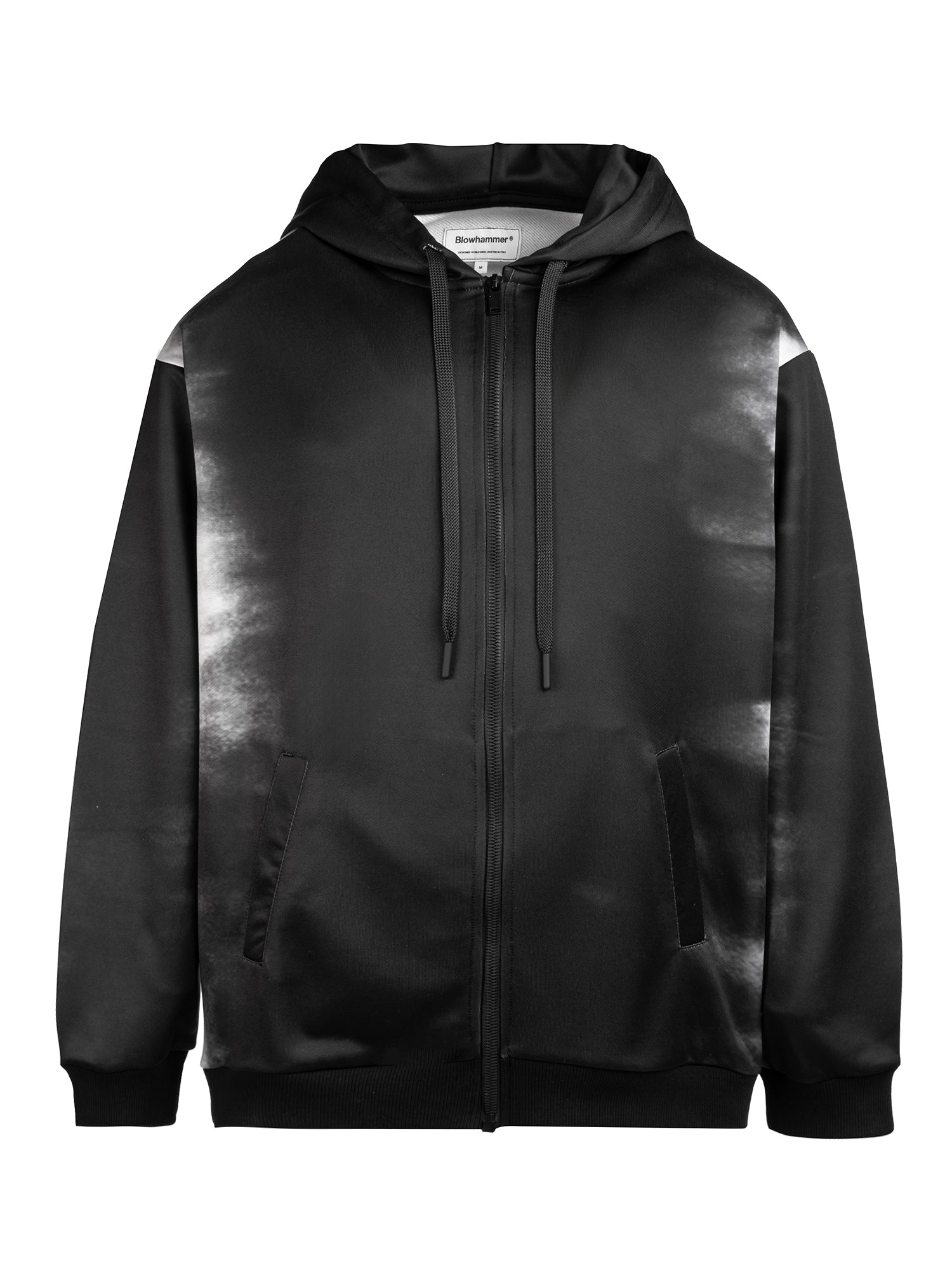 Sudadera con capucha negra de rayos X Hombres – Blowhammer