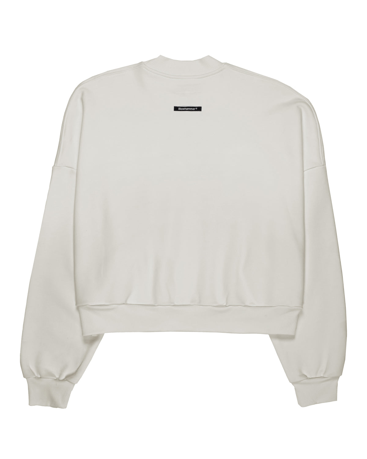 Minimal Cream Crewneck Sweatshirt