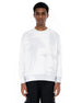 White Stream crewneck sweatshirt, worn, front view