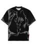 Sort T-shirt Unkiss Black, set forfra