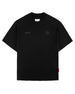 Μαύρο T-shirt Vertebrae, μπροστινή όψη