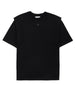 Zwart T-shirt Minimal SP, vooraanzicht