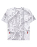 T-shirt branca Bloodrose White, vista de frente