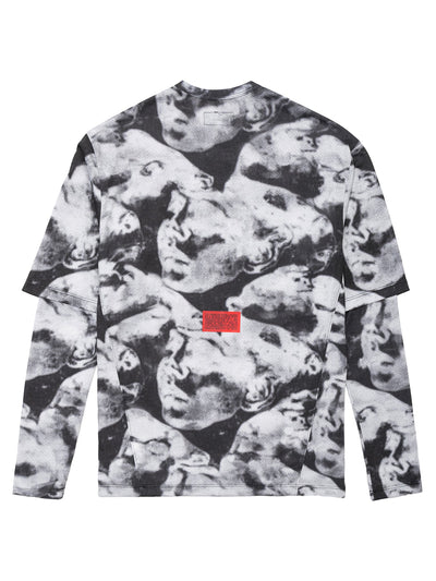Camo Black Longsleeve | Homme