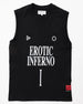 Maiou negru Erotic Black, vedere din față