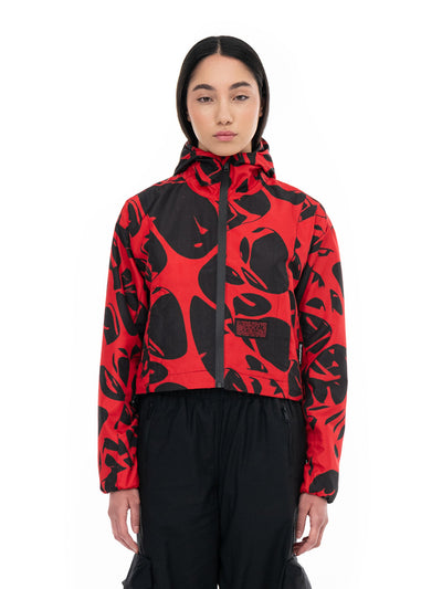 Strand Red Windbreaker | Blowhammer