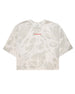 Strand Ivory cropped T-shirt, front view