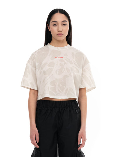 Strand Ivory Crop T-Shirt Crop | Blowhammer