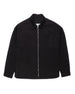 Minimal Black Zip Jacket