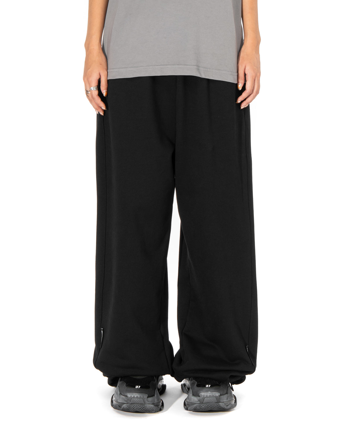 BROKENHEART Black Joggers | Blowhammer, color_black