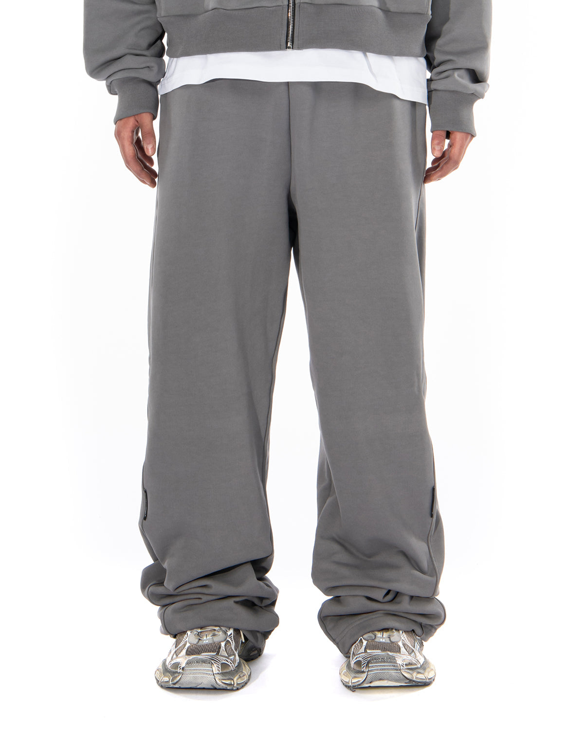 BROKENHEART Grey Joggers | Blowhammer, color_grey