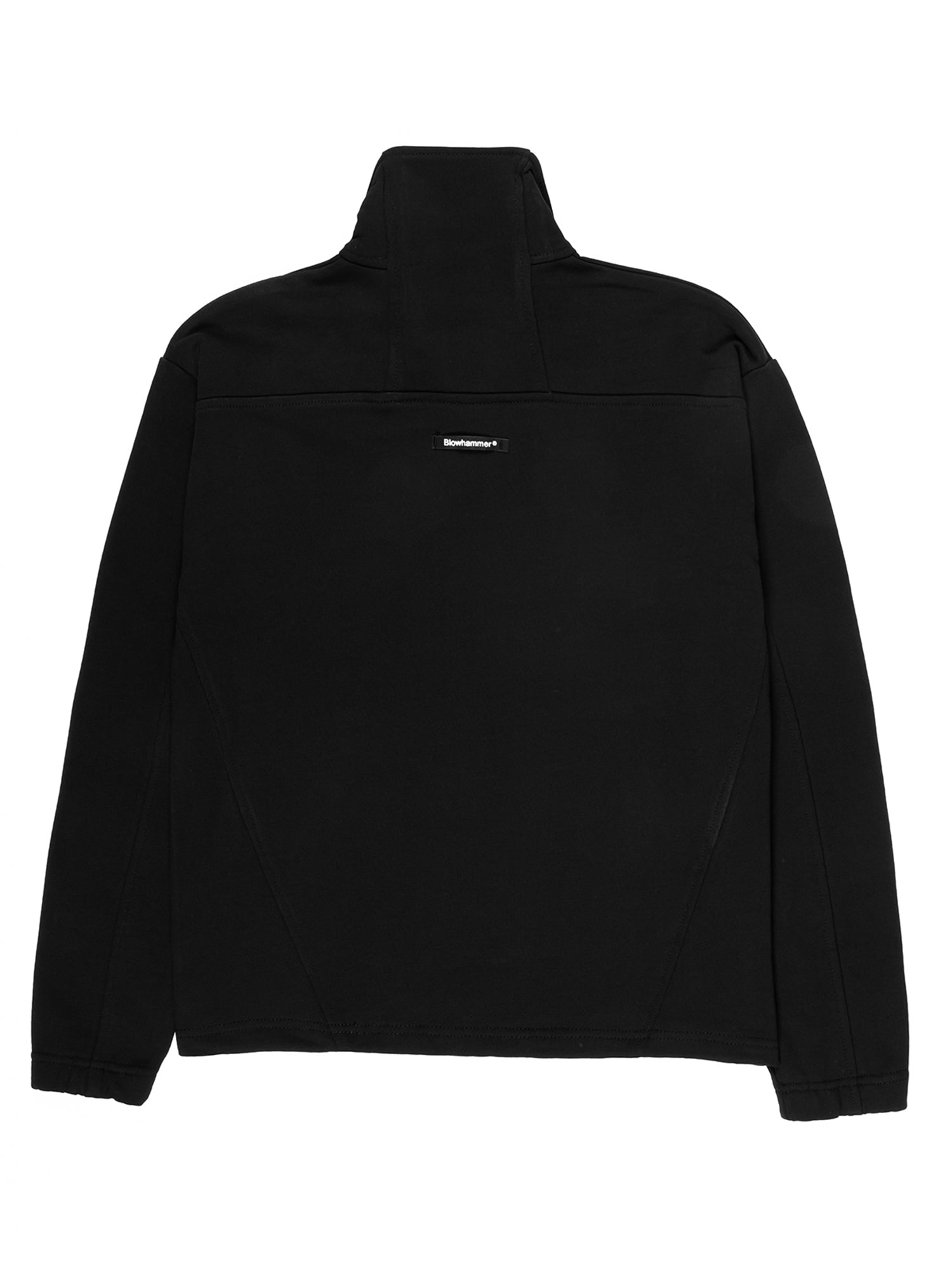 Minimal Crew Neck Zip Sweatshirt Man – Blowhammer