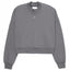 Minimal Grey Rundhals-Sweatshirt