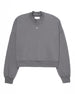 Minimal Grey Rundhals-Sweatshirt