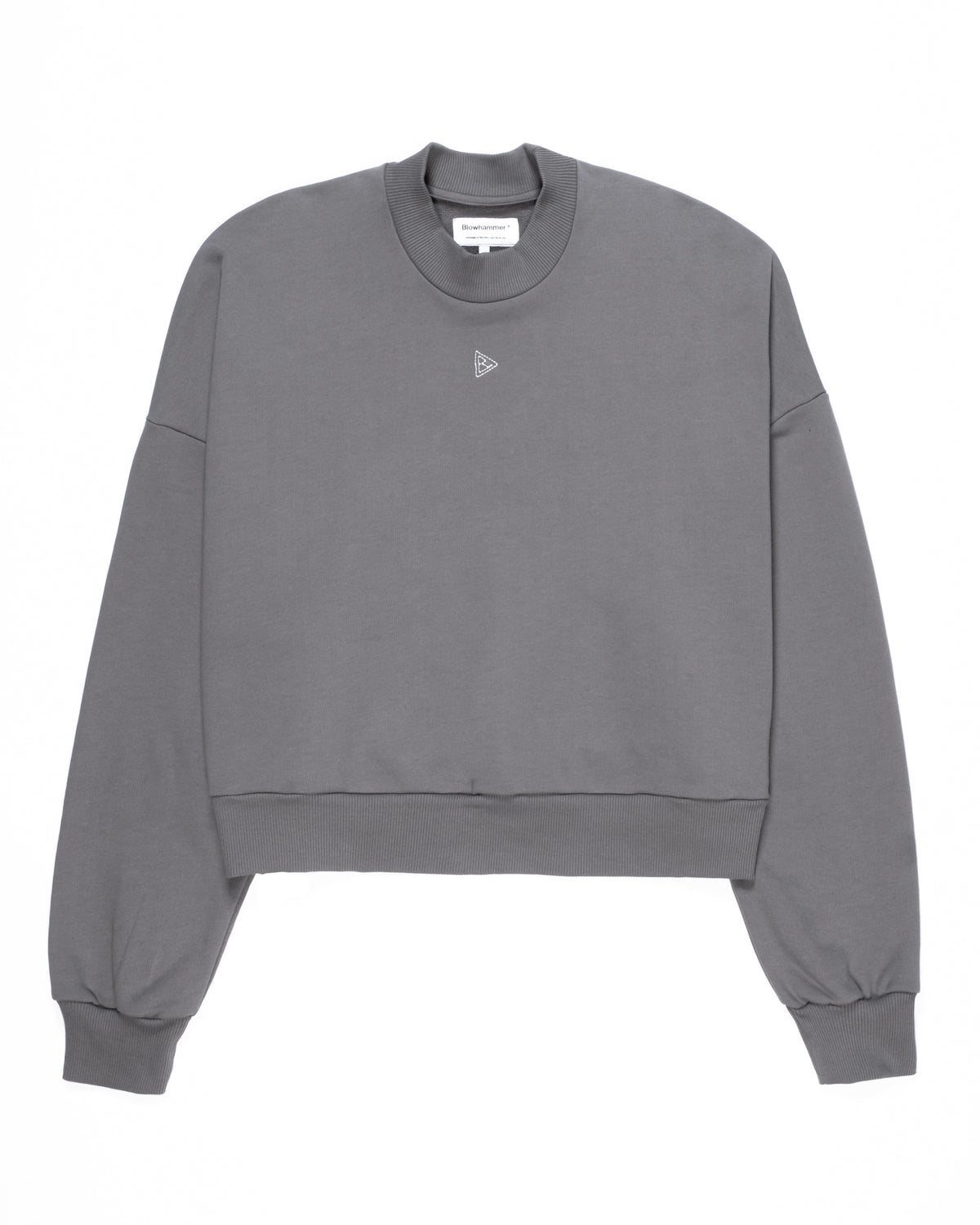 Minimal Grey Rundhals-Sweatshirt