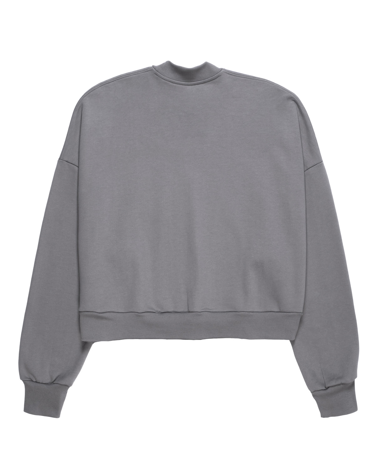 Minimal Grey Rundhals-Sweatshirt
