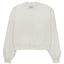 Minimal Cream Crewneck Sweatshirt