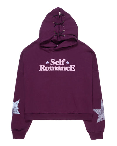 Self Romance Felpa Cappuccio Boxy