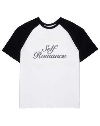 Self Romance B&W Raglan T-Shirt
