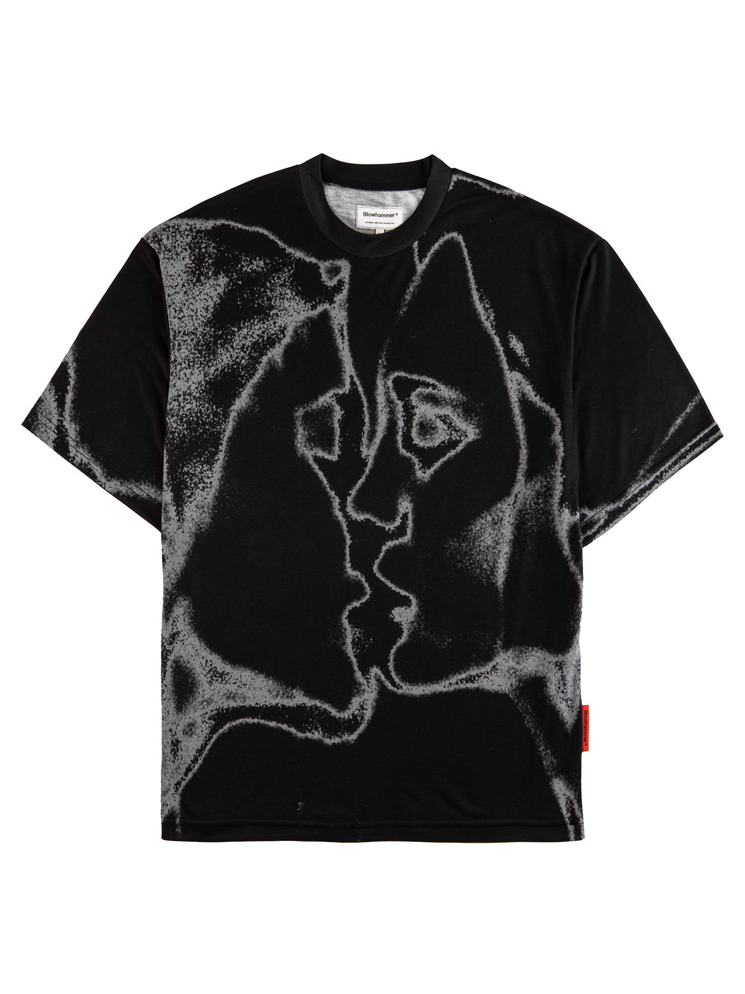 Tricou negru Unkiss Black, vedere din față