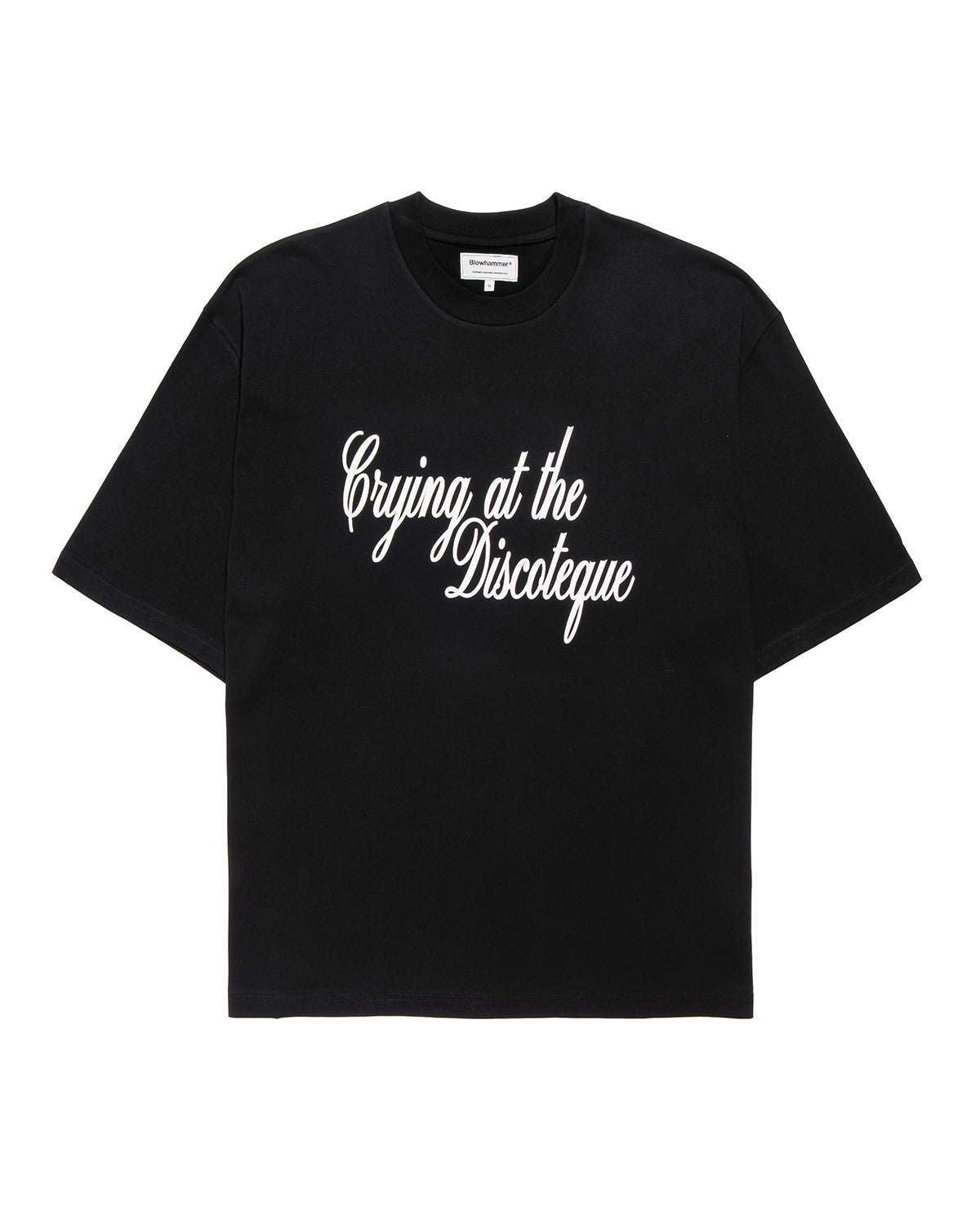 Crying@Disco T-Shirt | Blowhammer, color_black