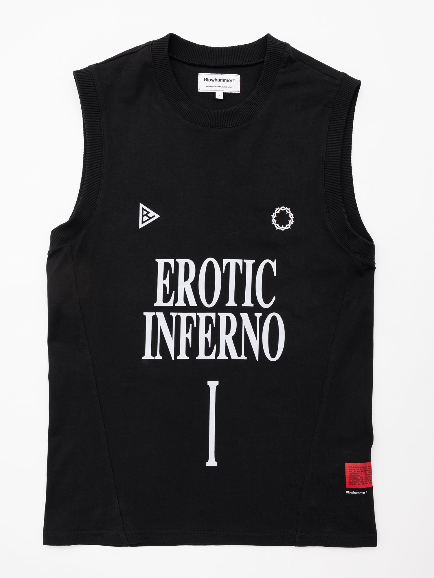 Maiou negru Erotic Black, vedere din față