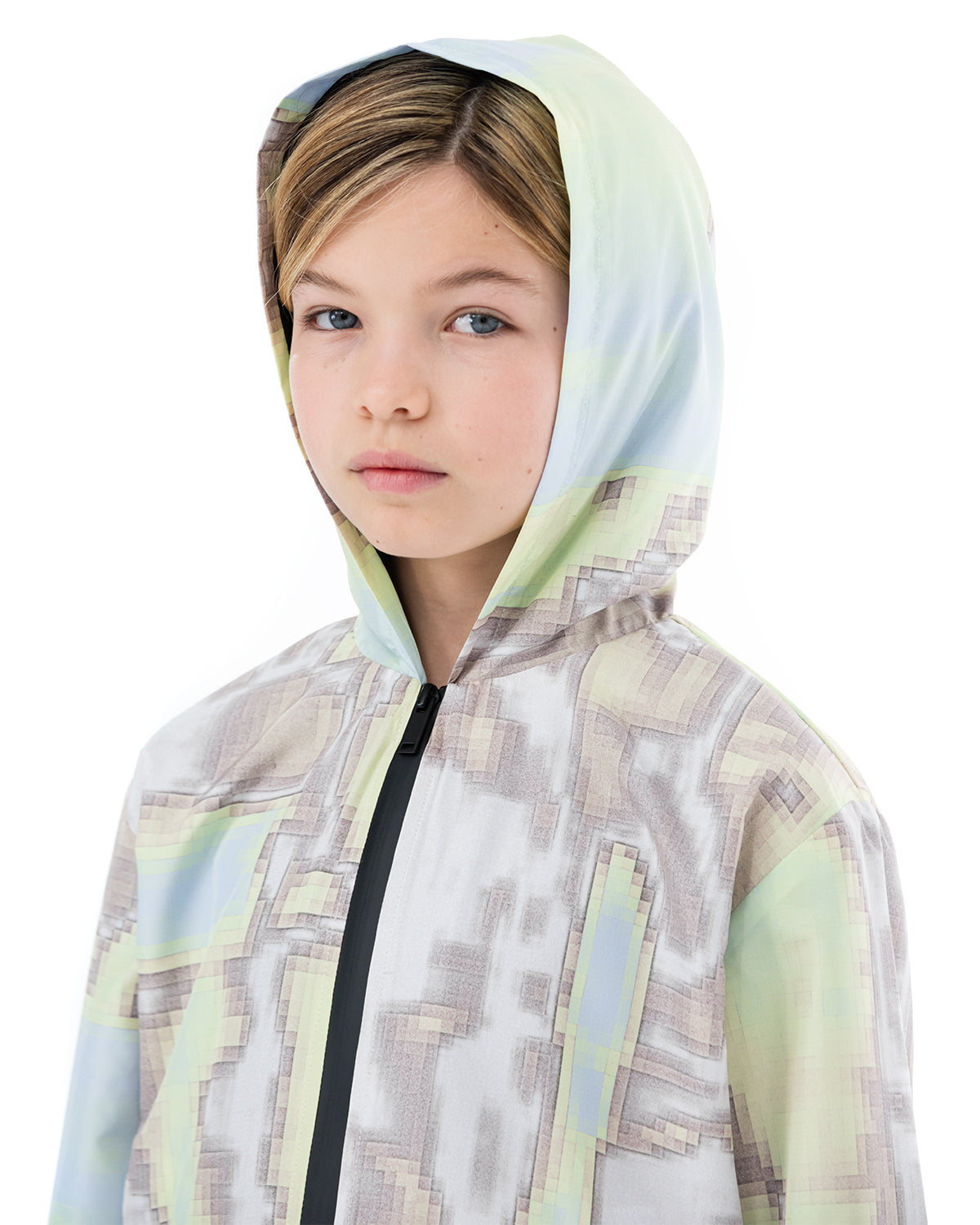 Mosaic Green  Windbreaker | Blowhammer