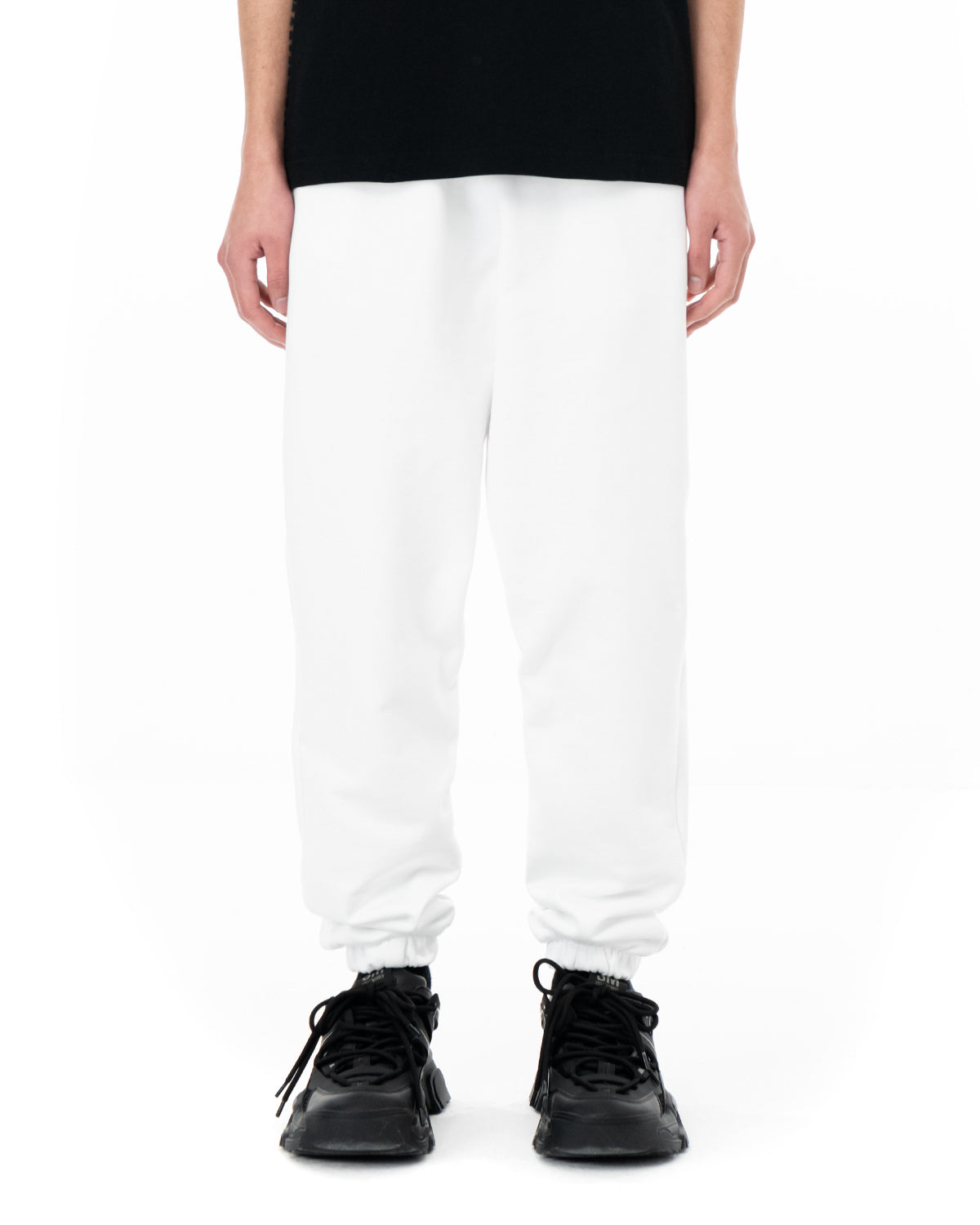 Classic White Joggers | Blowhammer