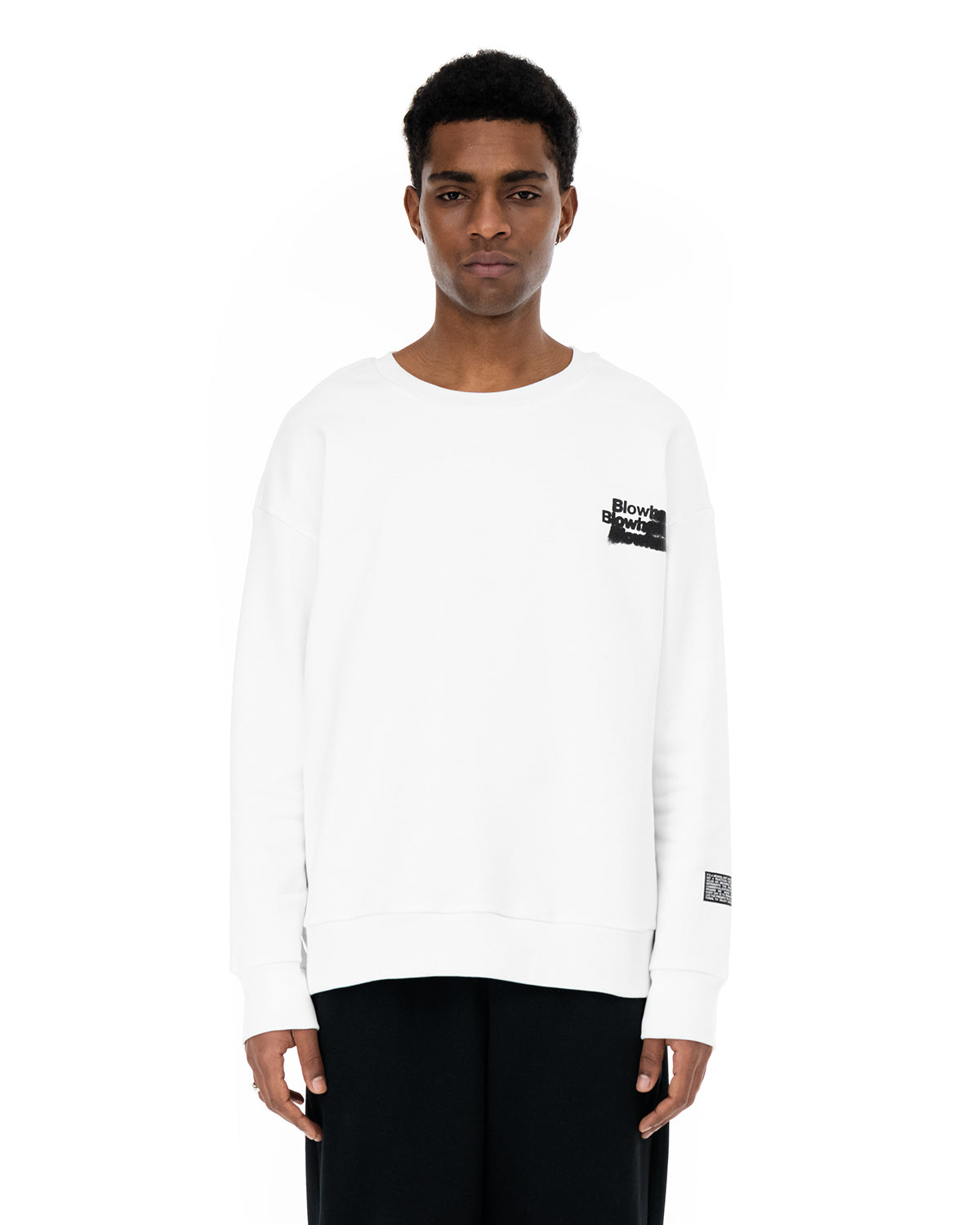 Stencil  Crewneck Sweatshirt | Blowhammer