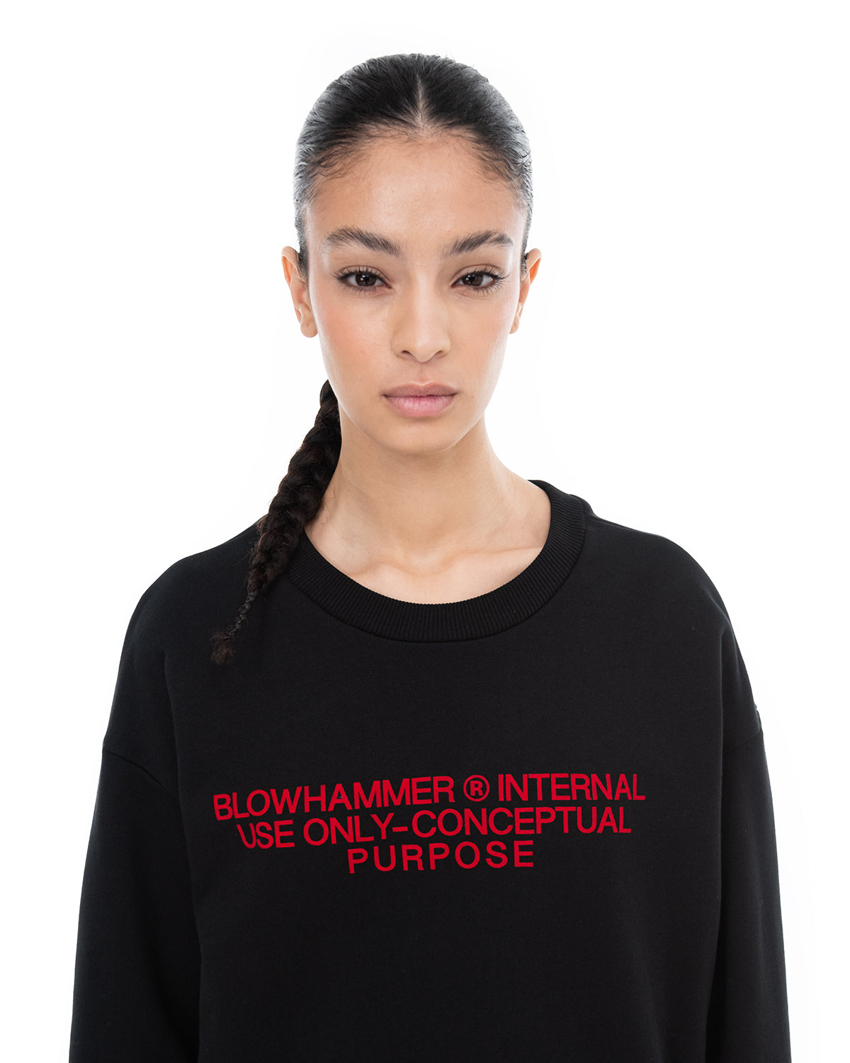 Concept Red  Crewneck Sweatshirt | Blowhammer