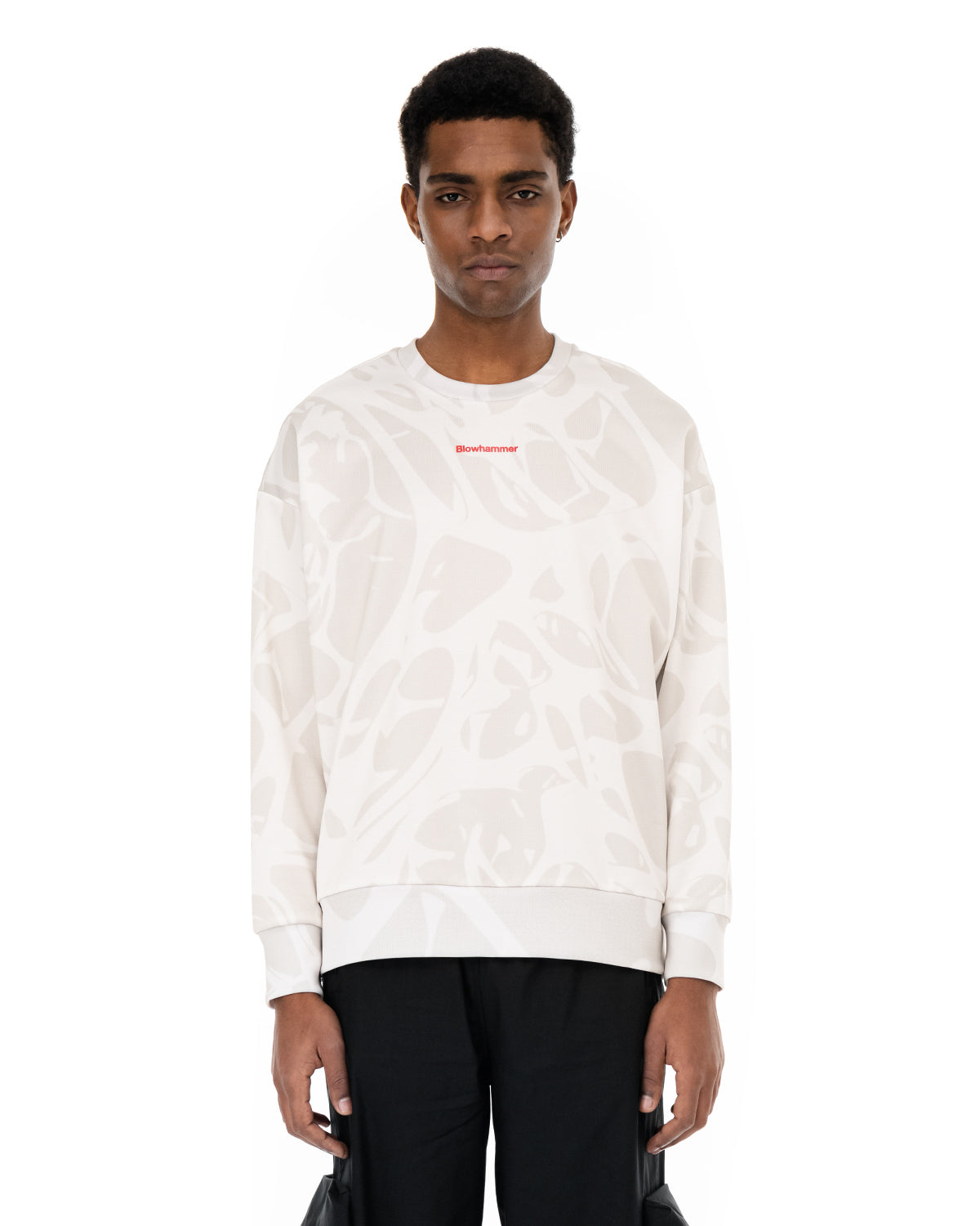 Strand Ivory  Crewneck Sweatshirt | Blowhammer